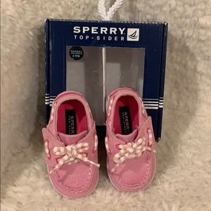 Sperry Bahama Jr Crib Shoe - Pink